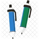 Pens Writing Stationery Icon