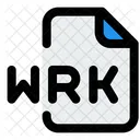 Wrk File Audio File Audio Format Icon