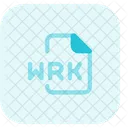 Wrk File Audio File Audio Format Icon