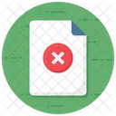 Wrong File Incorrect File Delete File Icon