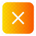 Wrong Close X Mark Icon