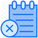 Wrong List File List Icon