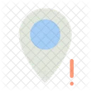 Wrong pin location  Icône