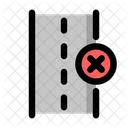Closed Route Wrong Icon