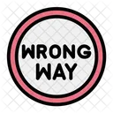 Wrong Way Transportation Signals アイコン