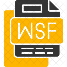 Wsf file  Icon