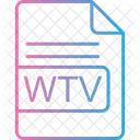 Wtv File Format Icon