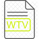 Wtv File Format Icon