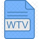 Wtv File Format Icon