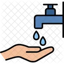 Wudhu Cleaning Hand Icon