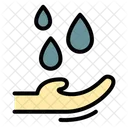 Wudhu Water Hand Icon