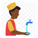 Wudhu Boy Ablution Icon