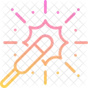 Wunderkerze Feuerwerkskorper Bengalisches Feuer Symbol