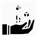 Wurfel Rollen Spiel Symbol