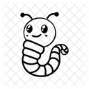 Wurm Insekt Kafer Symbol