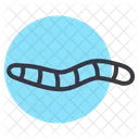 Wurm Regenwurm Garten Symbol