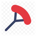 Wurst Fleisch Grill Symbol