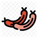 Wurst Fleisch Grill Symbol