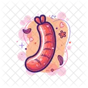 Essen Fleisch Fast Food Symbol