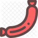 Wurst Fleisch Grill Symbol