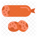 Wurst Salami Essen Symbol