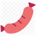 Wurst Fleisch Hotdog Symbol