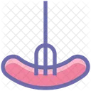 Essen Gabel Frankfurter Symbol