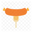 Wurst Grill Fleisch Symbol