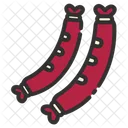 Wurst Fleisch Mahlzeit Symbol