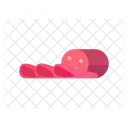 Sausage Wurst Sliced Icon