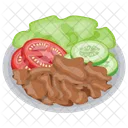 Salat Wurst Grun Symbol