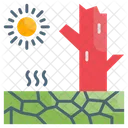 Desertifikation  Symbol