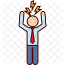 Wut Des Chefs Chef Zorn Symbol