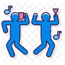 Wut Tanzen Musik Symbol