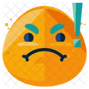 Wutend Emoji Gesicht Symbol