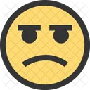 Wutend Emoji Gesicht Symbol