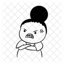 Wutend Zornig Wutend Symbol
