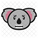 Wütender Koala  Symbol