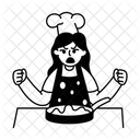 Wütender Koch  Symbol