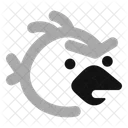 Wütender Vogel  Symbol