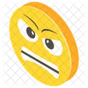 Wütendes Emoji  Symbol