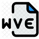 Wve 파일 오디오 파일 오디오 형식 아이콘