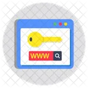 Www World Wide Web Suchfeld Symbol