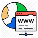 Www World Wide Web Suchfeld Symbol