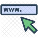 Seo Web Domain Icon