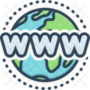 Web Network Communication Icon