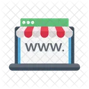 Www Domain Laptop Icon