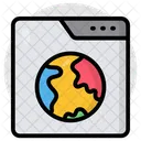 Www World Wide Web Global Website Icon