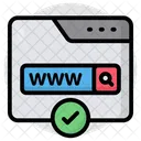 Www World Wide Web Search Box Icon