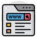 Www World Wide Web Search Box Icon